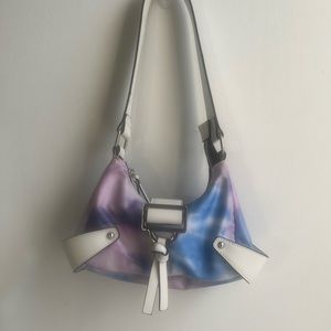Tie dye purse